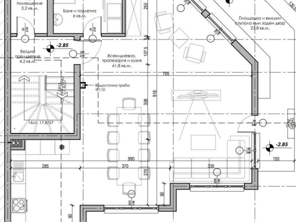 Едностаен апартамент в Велинград - 95 кв.м за 996 €/кв.м - Снимка #1