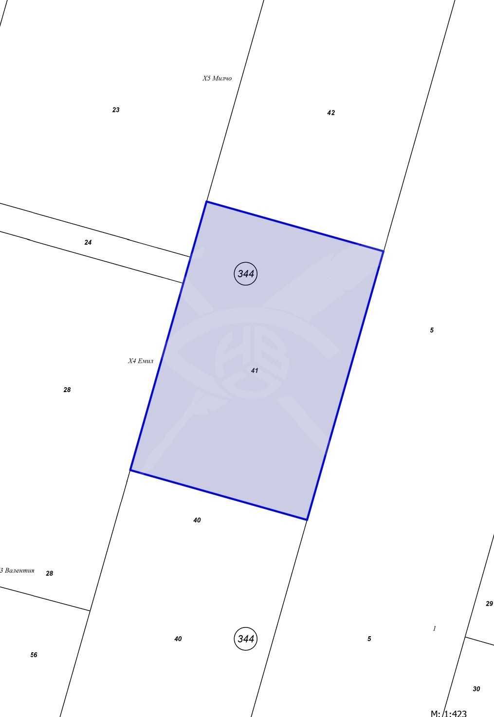 Парцел в Пловдив, Коматево - 1111 кв.м за 80 €/кв.м - Снимка #1