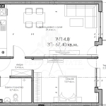 Двустаен апартамент в Велинград - 74 кв.м за 1100 €/кв.м - Снимка #1