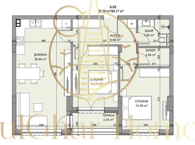  в Варна, Владислав Варненчик -  кв.м за 0 €/ - Снимка #1