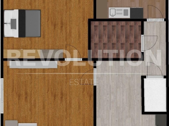 Двустаен апартамент в София, Сухата река - 62 кв.м за 2823 €/кв.м - Снимка #1