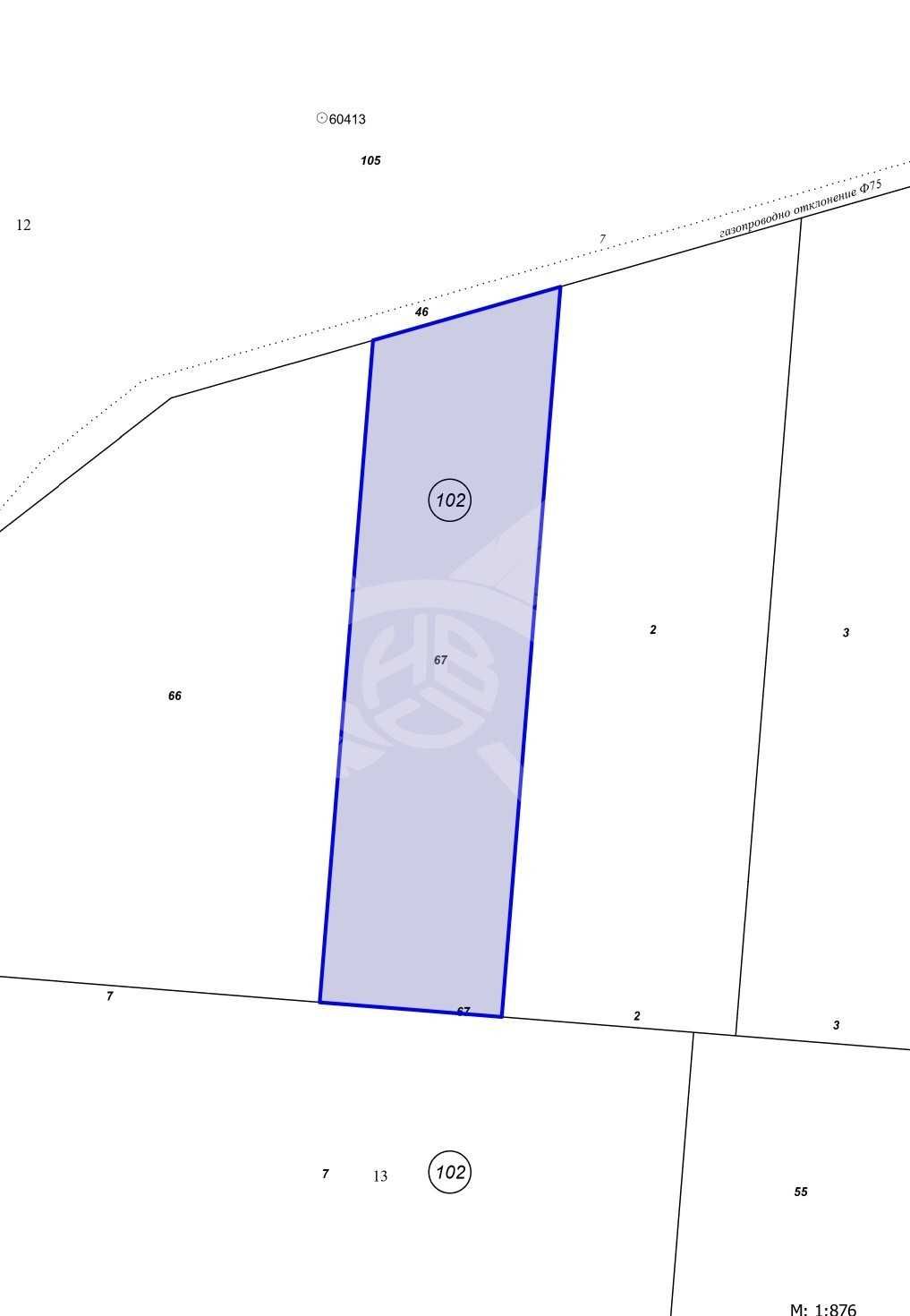 Парцел в Пловдив, Индустриална зона - Тракия - 3500 кв.м за 34 €/кв.м - Снимка #1