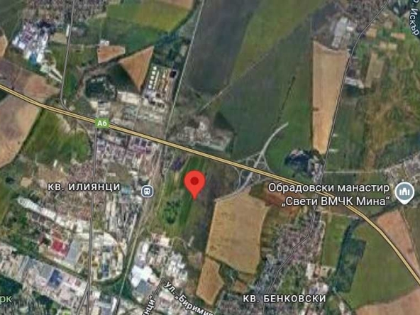 Парцел в София, Слатина - 4252 кв.м за 80 €/кв.м - Снимка #1