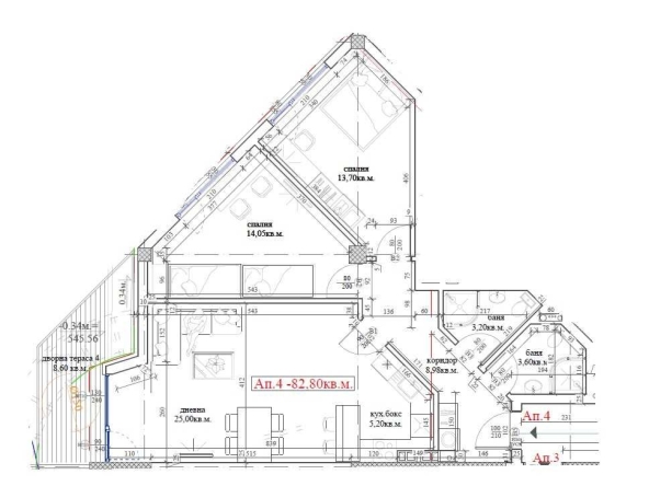 Тристаен апартамент в София, Дружба 1 - 89 кв.м за 1900 €/кв.м - Снимка #1