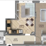 Двустаен апартамент в Пловдив, Христо Смирненски - 63 кв.м за 981 €/кв.м - Снимка #1