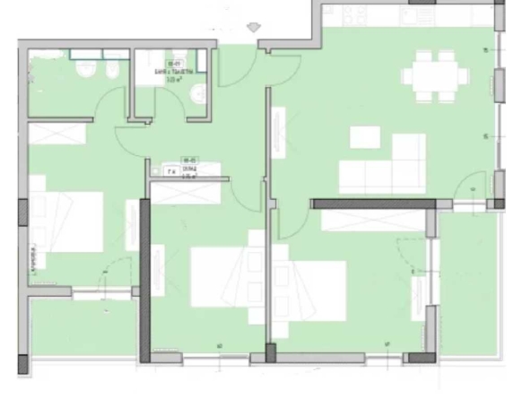 Четиристаен апартамент в София, Малинова долина - 114 кв.м за 2037 €/кв.м - Снимка #1