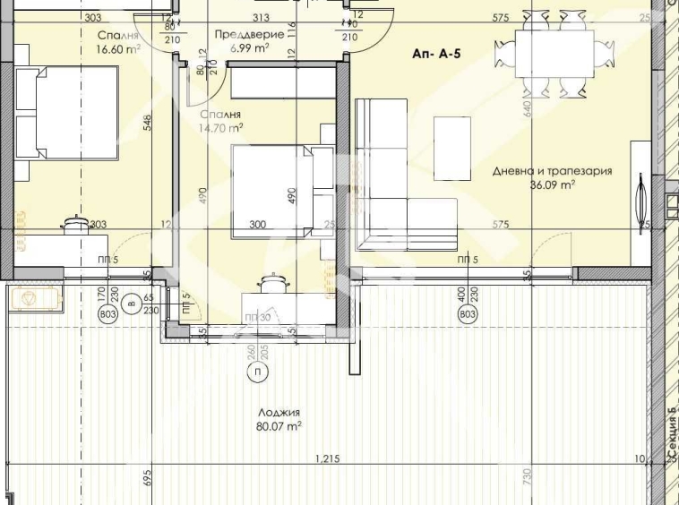 Тристаен апартамент в Пловдив, Кършияка - 202 кв.м за 1444 €/кв.м - Снимка #1