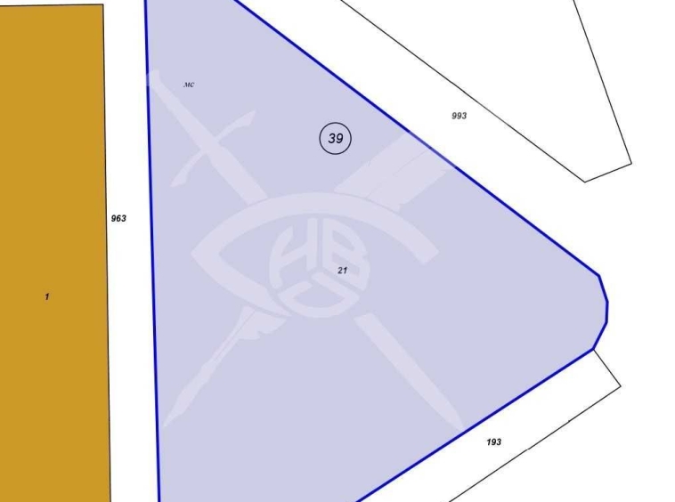 Парцел в Садово - 1710 кв.м за 41 €/кв.м - Снимка #1