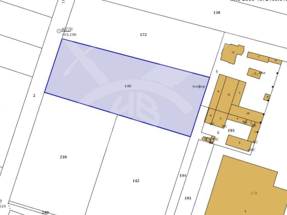 Парцел в Пловдив, Индустриална зона - Север - 5874 кв.м за 65 €/кв.м - Снимка #1