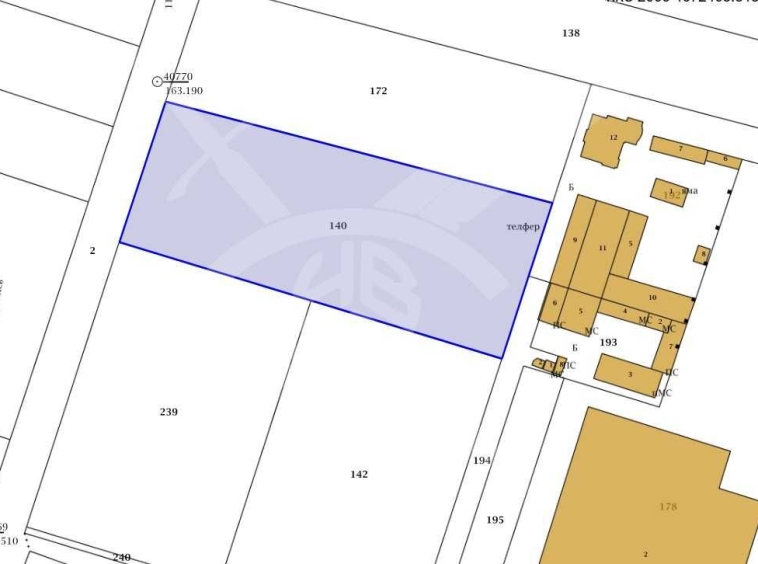 Парцел в Пловдив, Индустриална зона - Север - 5874 кв.м за 65 €/кв.м - Снимка #1