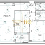 Тристаен апартамент в Варна, Гранд Мол Варна - 9443 кв.м за 14 €/кв.м - Снимка #1