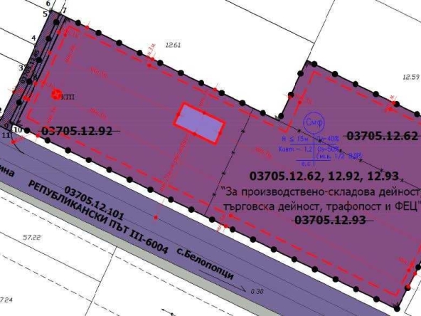 Парцел в с. Белопопци, Област София-област - 12000 кв.м за 19 €/кв.м - Снимка #1