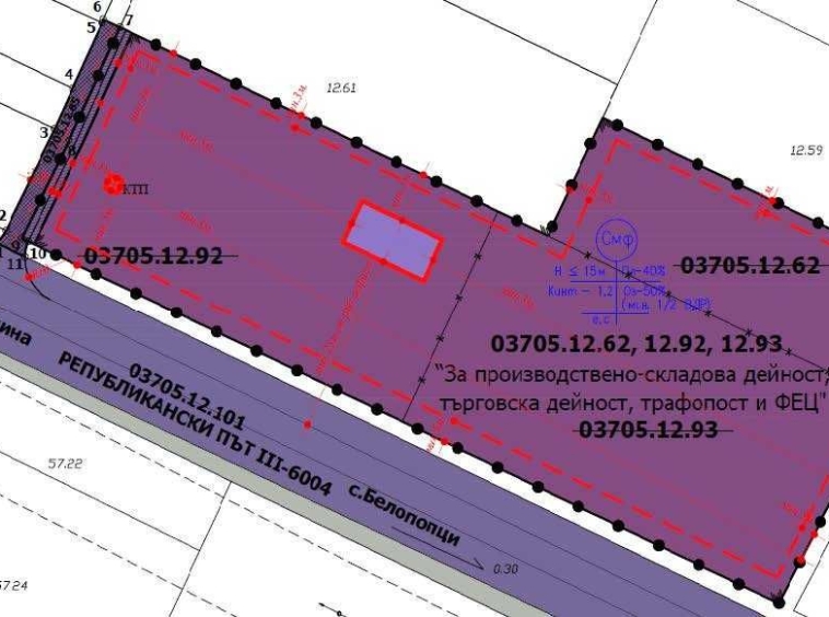 Парцел в с. Белопопци, Област София-област - 12000 кв.м за 19 €/кв.м - Снимка #1