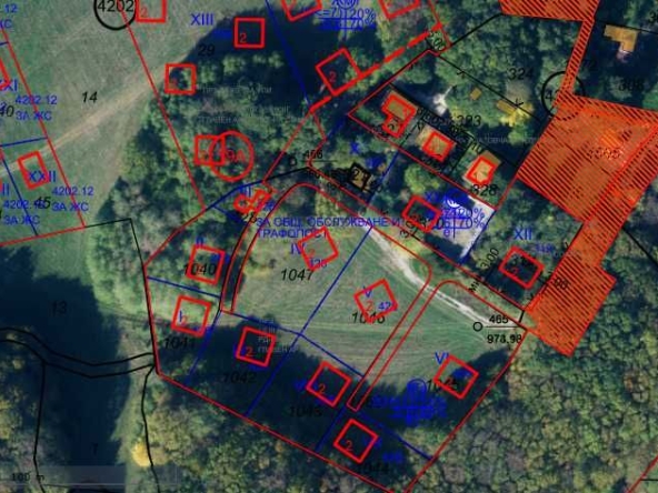 Парцел в София, Горна баня - 600 кв.м за 77 €/кв.м - Снимка #1