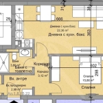 Двустаен апартамент в Пловдив, Остромила - 81 кв.м за 1122 €/кв.м - Снимка #1