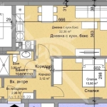Двустаен апартамент в Пловдив, Остромила - 78 кв.м за 632 €/кв.м - Снимка #1