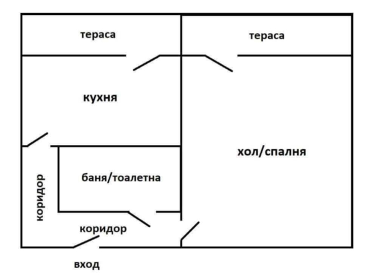 Двустаен апартамент в Бургас, Изгрев - 42 кв.м за 2212 €/кв.м - Снимка #1