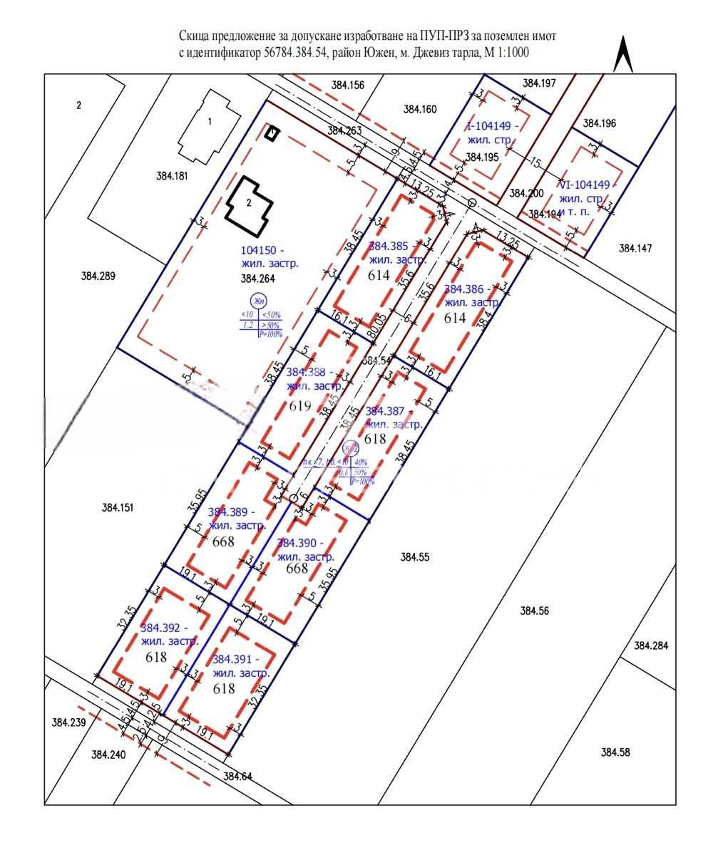 Парцел в Пловдив, Остромила - 5752 кв.м за 102 €/кв.м - Снимка #1