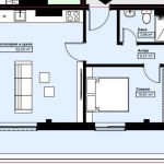 Тристаен апартамент в Асеновград - 86 кв.м за 755 €/кв.м - Снимка #1