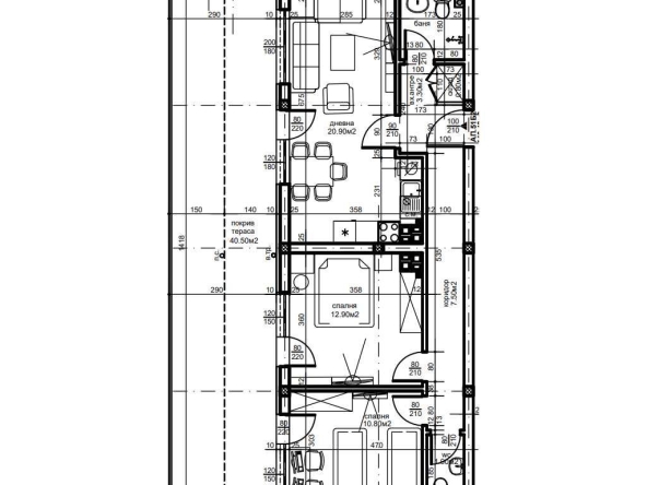 Тристаен апартамент в Пловдив, Южен - 127 кв.м за 412 €/кв.м - Снимка #1
