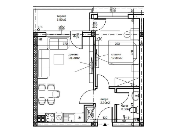 Двустаен апартамент в Пловдив, Беломорски - 60 кв.м за 1050 €/кв.м - Снимка #1