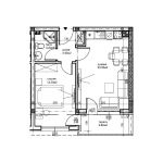 Двустаен апартамент в Пловдив, Беломорски - 61 кв.м за 1032 €/кв.м - Снимка #1