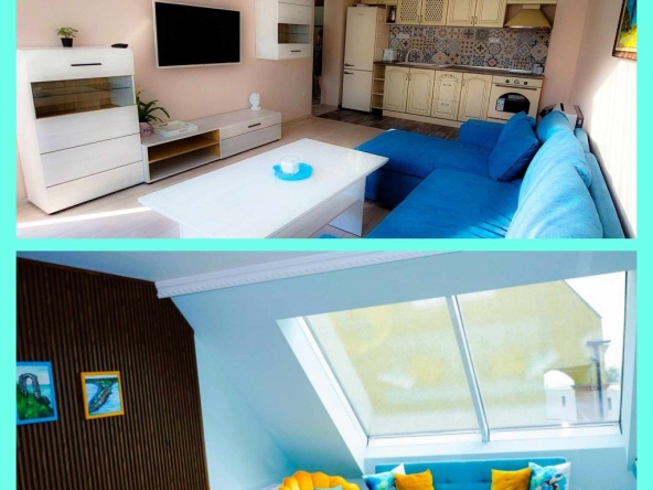 Дава се под наем Двустаен апартамент в Каварна - 70 кв.м за 71.4 € - Снимка #1