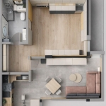 Двустаен апартамент в Пловдив, Кършияка - 74 кв.м за 1027 €/кв.м - Снимка #1