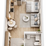 Едностаен апартамент в Пловдив, Южен - 40 кв.м за 536 €/кв.м - Снимка #1