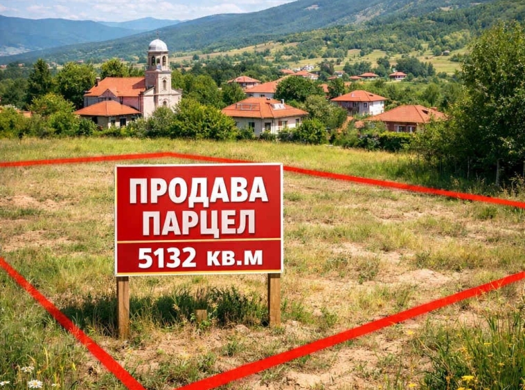 Парцел в с. Стамболийски, Област Хасково - 5132 кв.м за 15 €/кв.м - Снимка #1