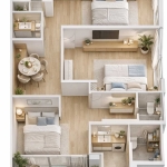 Тристаен апартамент в Пловдив, Кършияка - 81 кв.м за 554 €/кв.м - Снимка #1