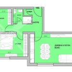 Тристаен апартамент в Пловдив, Христо Смирненски - 6 кв.м за 24834 €/кв.м - Снимка #1