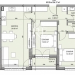 Тристаен апартамент в Варна, Владислав Варненчик - 95 кв.м за 713 €/кв.м - Снимка #1