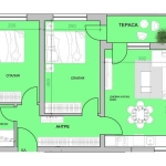 Тристаен апартамент в Пловдив, Христо Смирненски - 87 кв.м за 1264 €/кв.м - Снимка #1