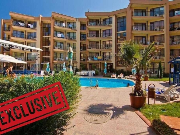 Двустаен апартамент в к.к. Слънчев бряг - 70 кв.м за 550 €/кв.м - Снимка #1
