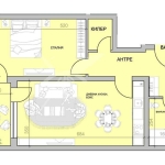 Двустаен апартамент в Пловдив, Христо Смирненски - 81 кв.м за 1111 €/кв.м - Снимка #1