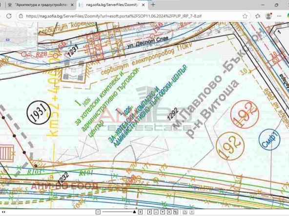 Парцел в София, Павлово - 7410 кв.м за 179 €/кв.м - Снимка #1