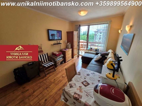 Едностаен апартамент в Банско - 34 кв.м за 1324 €/кв.м - Снимка #1