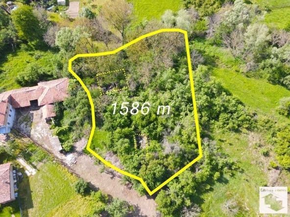 Парцел в с. Лазарци, Област Велико Търново - 1586 кв.м за 13 €/кв.м - Снимка #1