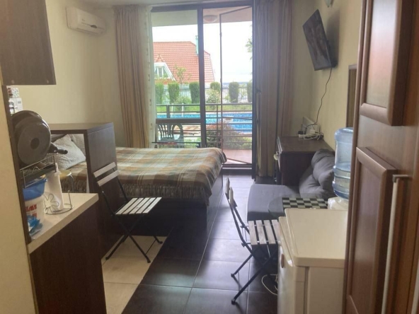 Едностаен апартамент в с. Кошарица, Област Бургас - 34 кв.м за 1133 €/кв.м - Снимка #1