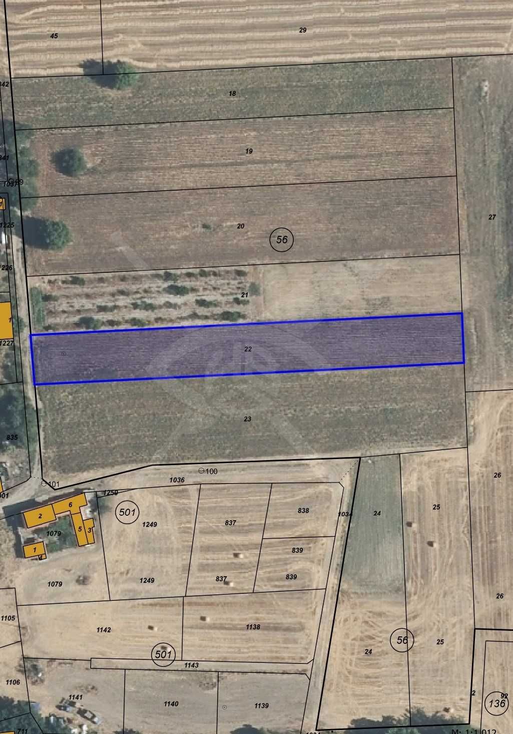 Парцел в с. Строево, Област Пловдив - 2503 кв.м за 5 €/кв.м - Снимка #1