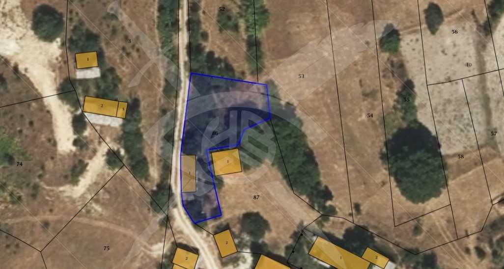 Парцел в с. Три могили, Област Пловдив - 672 кв.м за 18 €/кв.м - Снимка #1