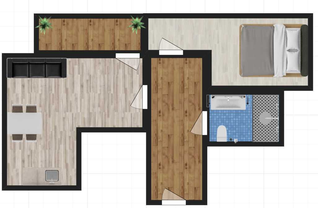 Двустаен апартамент в Асеновград - 93 кв.м за 775 €/кв.м - Снимка #1