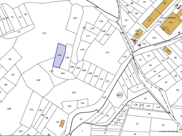 Парцел в Велинград - 1340 кв.м за 30 €/кв.м - Снимка #1