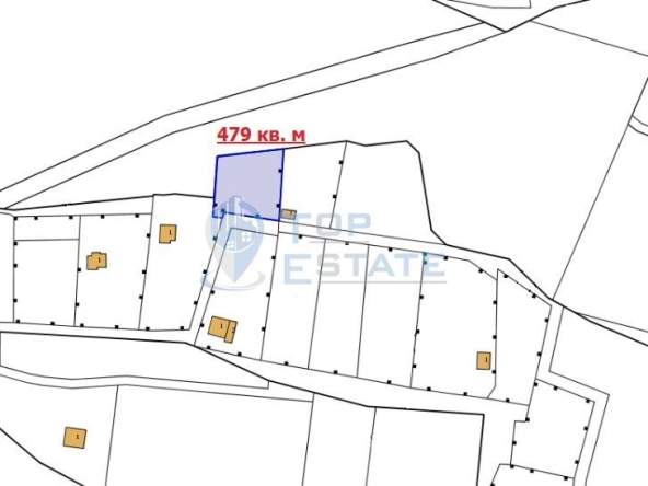 Парцел в с. Арбанаси, Област Велико Търново - 479 кв.м за 42 €/кв.м - Снимка #1