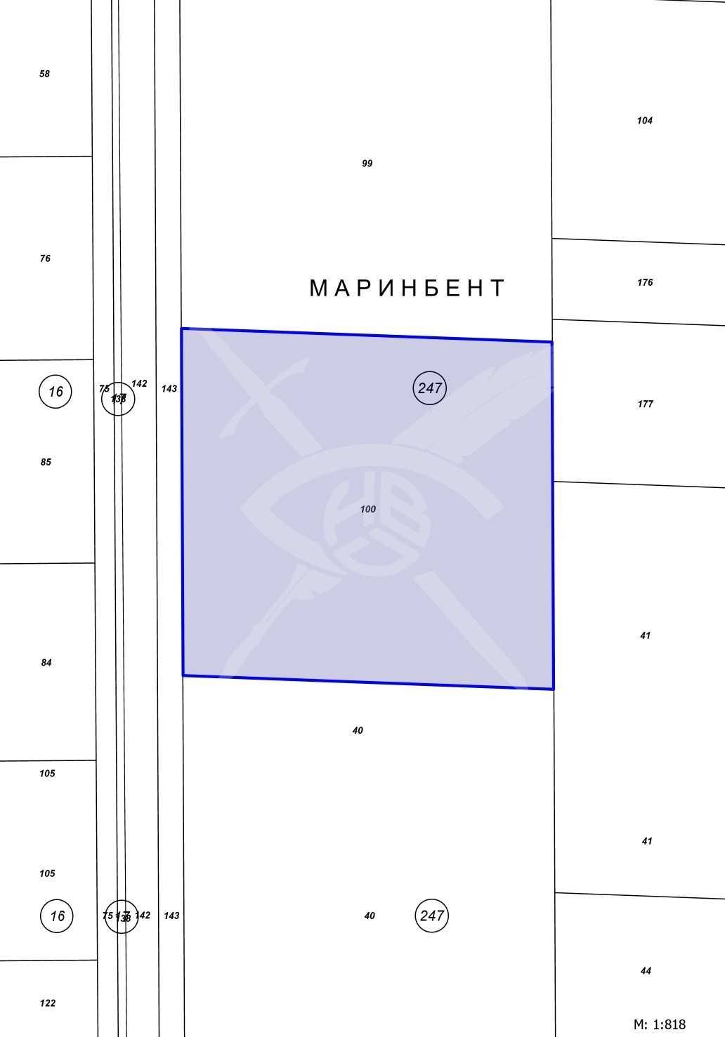 Земеделски имот в Пловдив, Прослав -  кв.м за 15 €/дка - Снимка #1