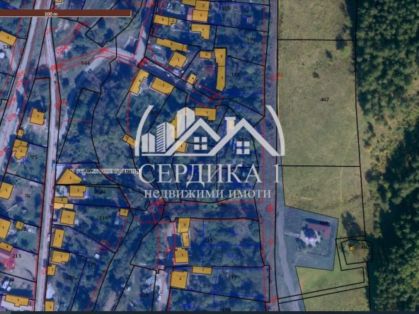 Парцел в с. Желява, Област София-град - 1088 кв.м за 87 €/кв.м - Снимка #1