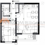 Двустаен апартамент в Варна, Виница - 78 кв.м за 1744 €/кв.м - Снимка #1