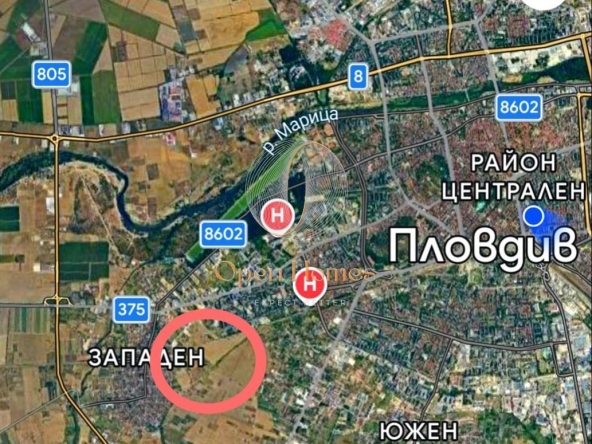 Парцел в Пловдив, Прослав - 472 кв.м за 88 €/кв.м - Снимка #1