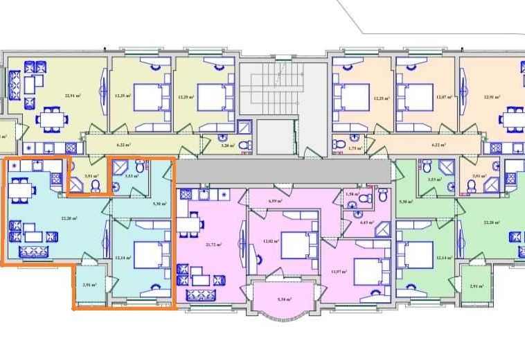 Двустаен апартамент в Хасково, Център - 67 кв.м за 614 €/кв.м - Снимка #1